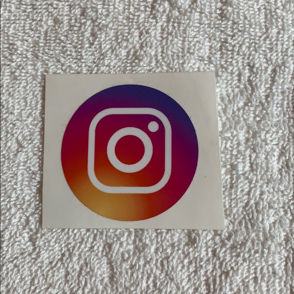 Vinyl Instagram sticker